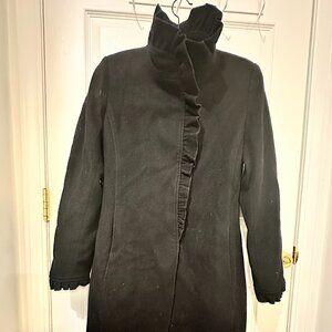 COPY - Womans DKNY Ruffle collar coat